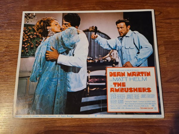 The Ambushers 1967 General Lobby Cards