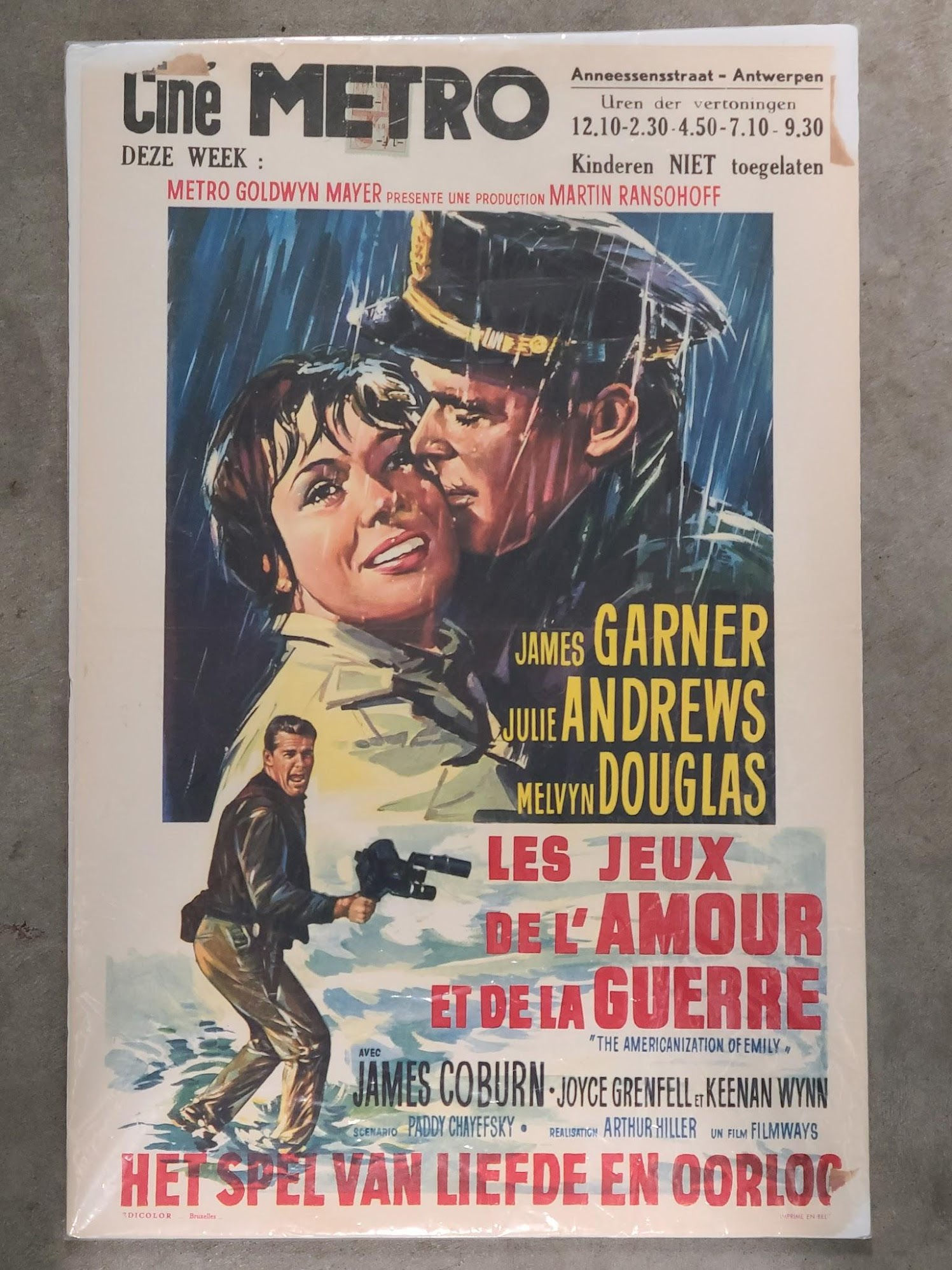 The Americanization Of Emily 1964 Belgium