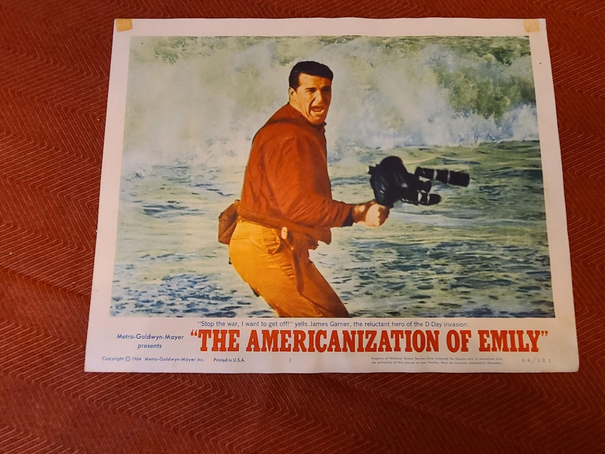The Americanization Of Emily 1964 Military/Aviation Lobby Cards