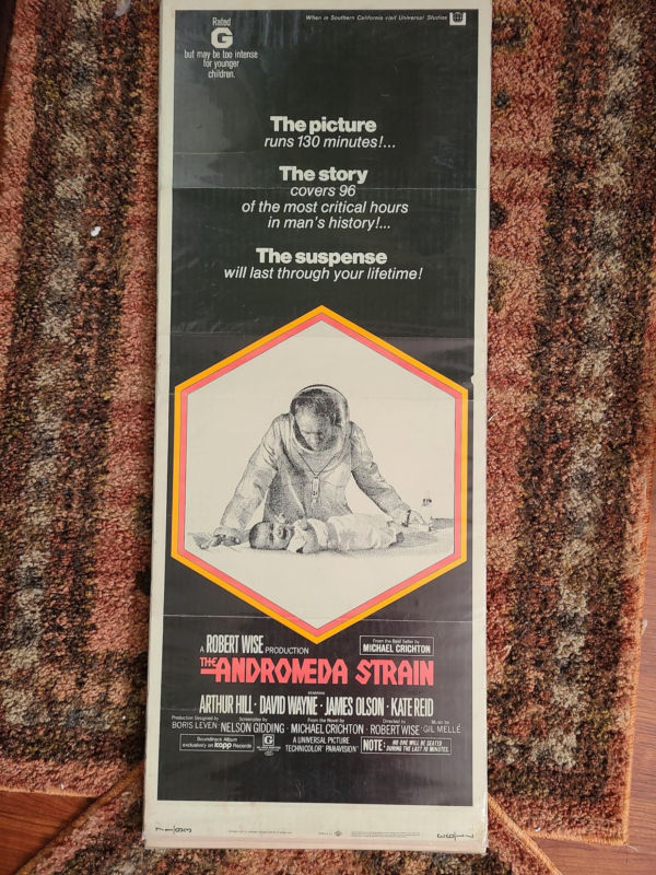 The Andromeda Strain 1971 Inserts