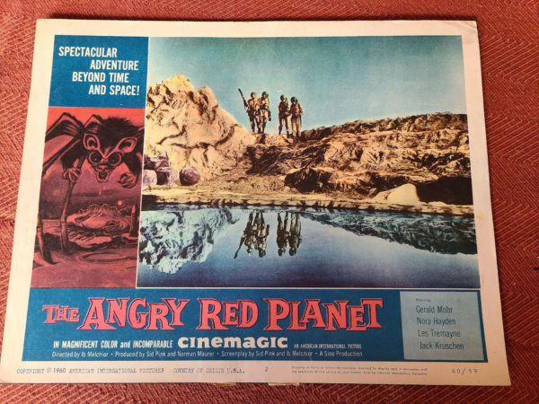 The Angry Red Planet 1960 Scifi/Horror