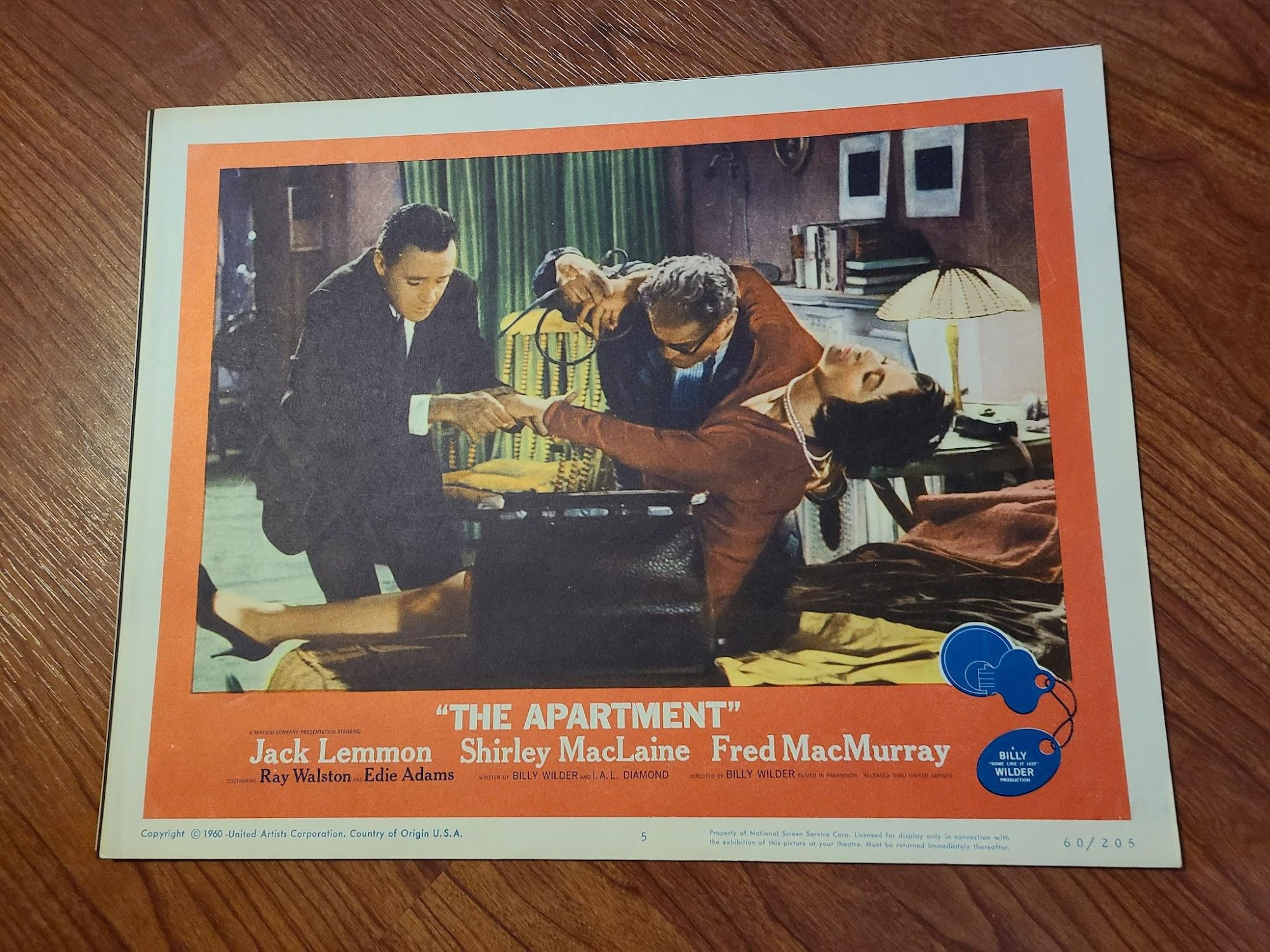 The Apartment 1960 General Lobby Cards