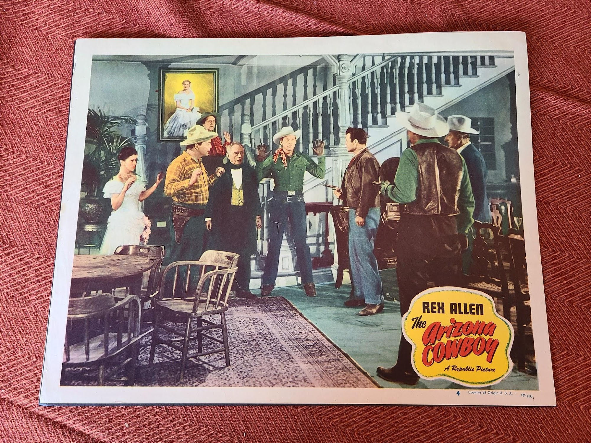 The Arizona Cowboy 1949 Western Lobby Cards