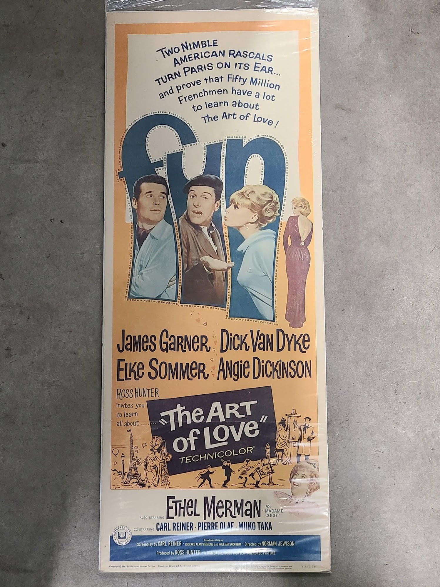 The Art Of Love 1965 Inserts