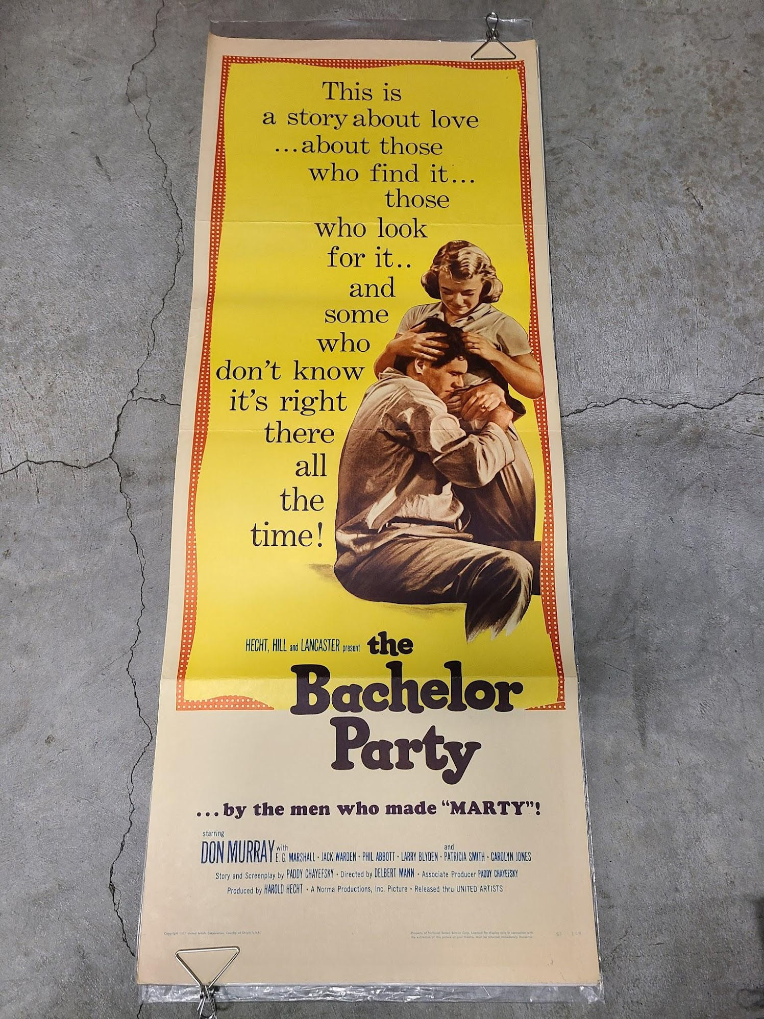 The Bachelor Party 1957 Inserts