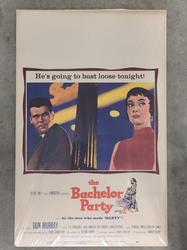 The Bachelor Party 1957 Window Cards
