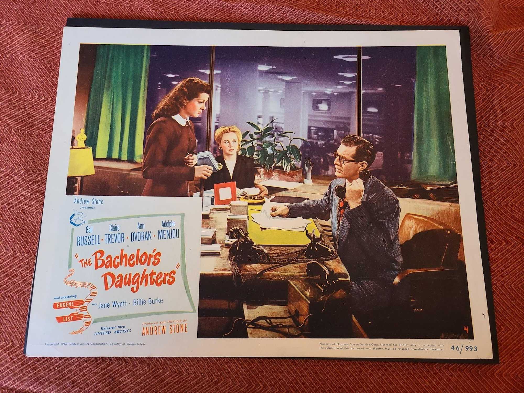 The Bachelor's Daughter 1947 General Lobby Cards