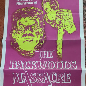 The Backwoods Massacre 1982 1 Sheets/US