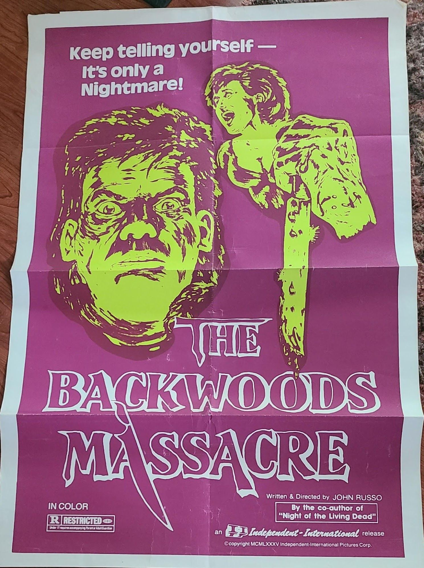 The Backwoods Massacre 1982 1 Sheets/US