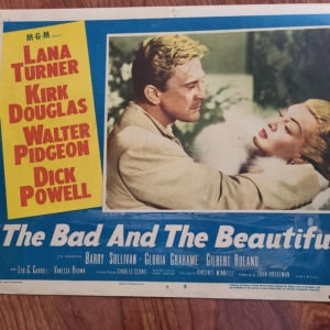 The Bad And The Beautiful 1952 General Lobby Cards