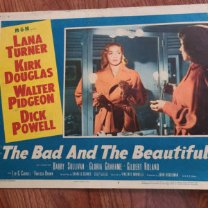The Bad And The Beautiful 1952 General Lobby Cards