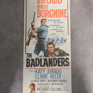 The Badlanders 1958 Inserts