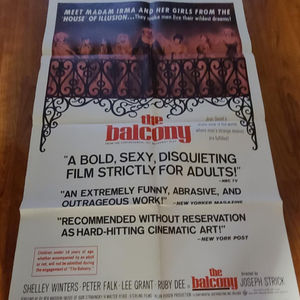 The Balcony 1963 1 Sheets/US