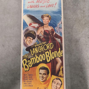 The Bamboo Blonde 1946 Inserts