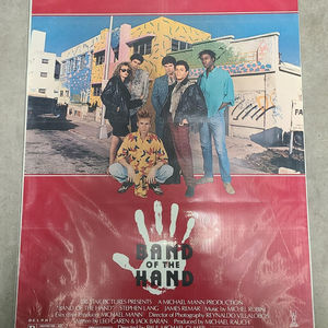 The Band Of The Hand 1986 1 Sheets/US
