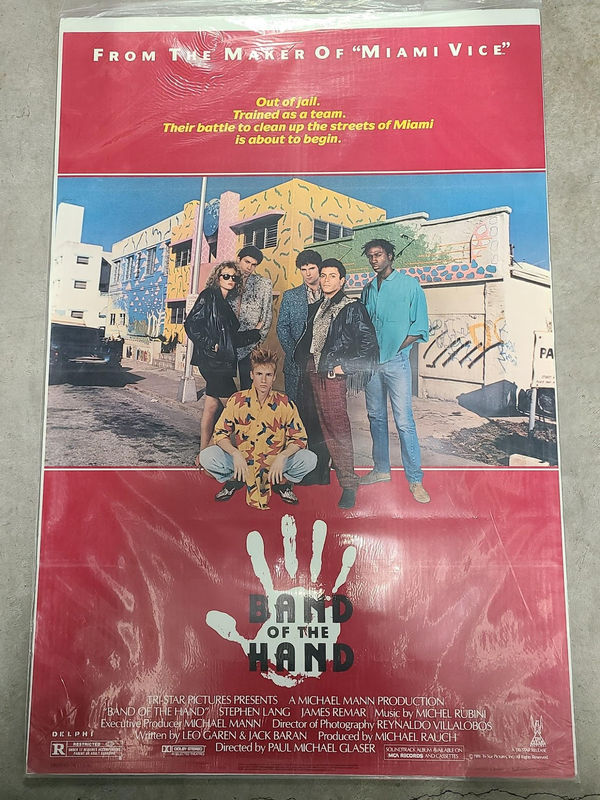 The Band Of The Hand 1986 1 Sheets/US