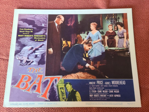 The Bat 1959 Scifi/Horror