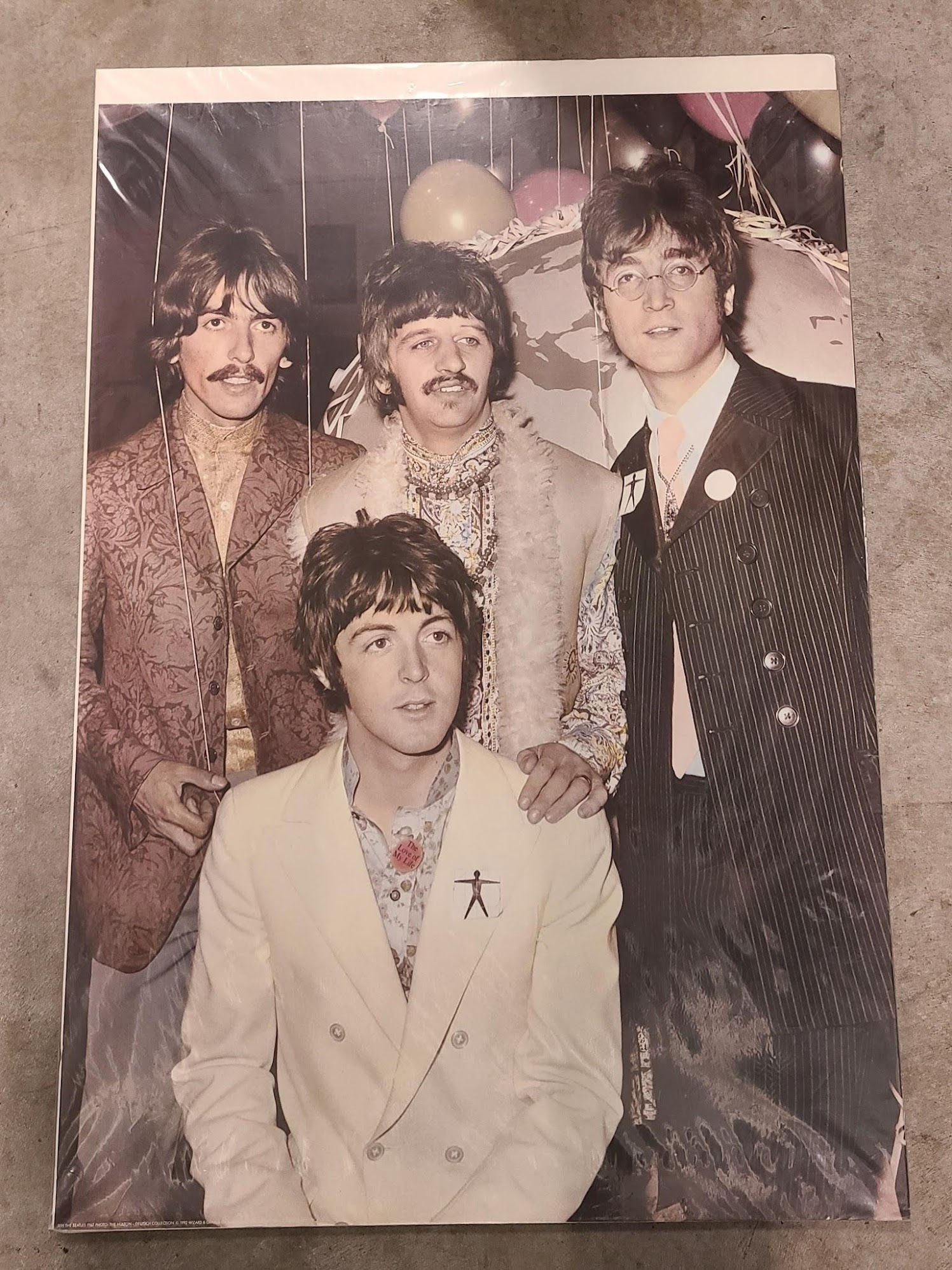 The Beatles 1960's UK/US 30x40