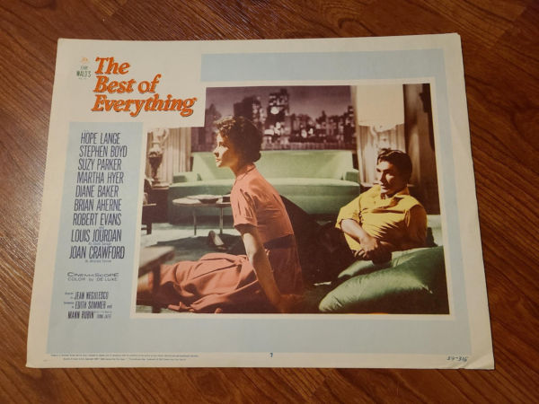 The Best Of Everything 1959 General Lobby Cards