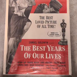 The Best Years of Our Lives 1946 1 Sheets/US