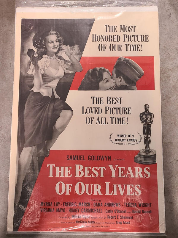 The Best Years of Our Lives 1946 1 Sheets/US