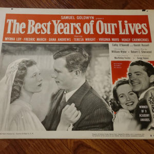 The Best Years Of Our Lives 1946 Military/Aviation Lobby Cards