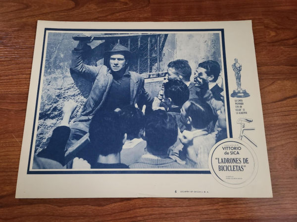 The Bicycle Thief 1949 General Lobby Cards