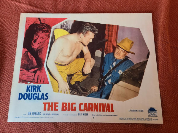 The Big Carnival 1951 General Lobby Cards