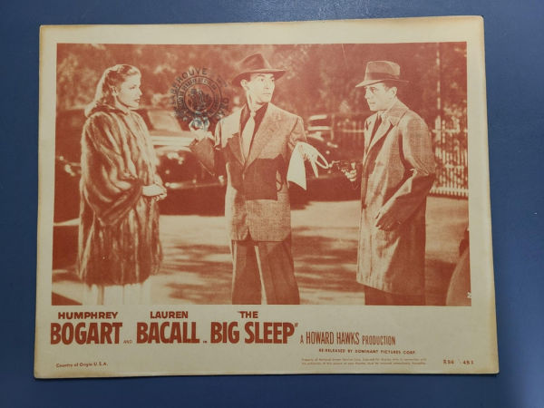 The Big Sleep 1946 General Lobby Cards