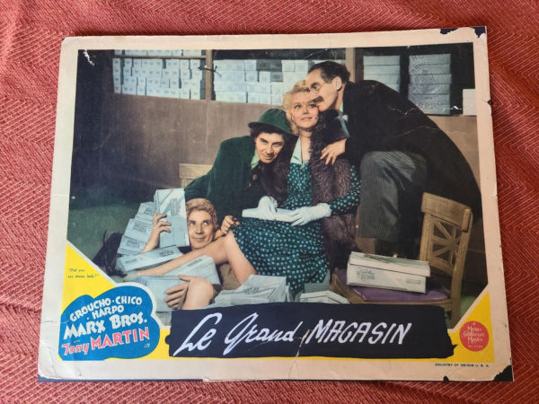 The Big Store 1940 General Lobby Cards