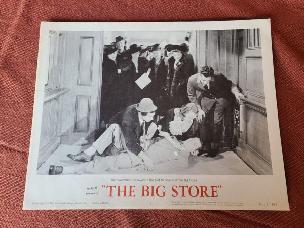 The Big Store 1941 General Lobby Cards