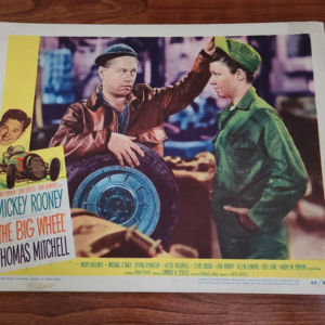 The Big Wheel 1949 General Lobby Cards
