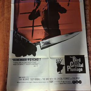 The Bird with the Crystal Plumage 1970 1 Sheets/US