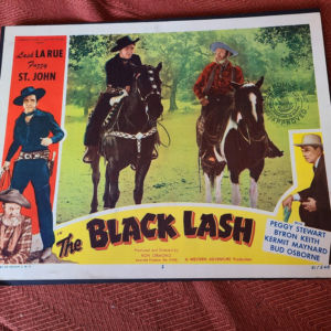 The Black Lash 1951 Western Lobby Cards