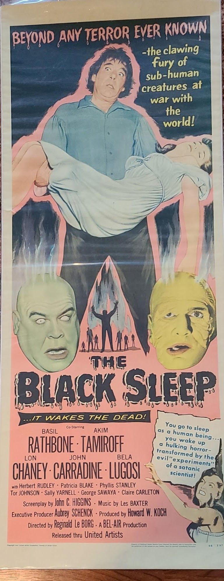 The Black Sleep 1956 Inserts