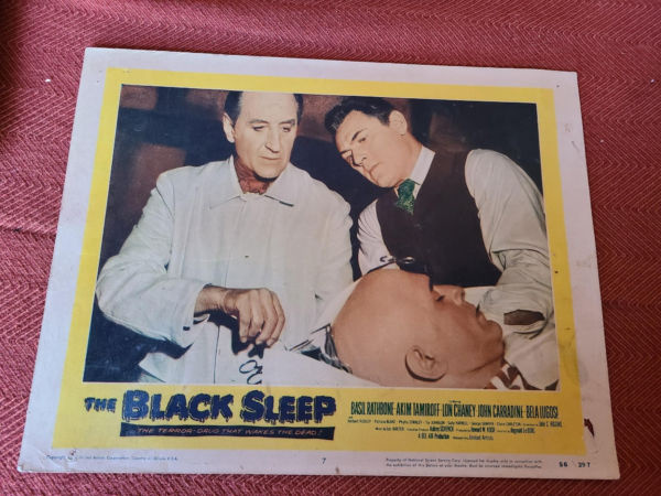 The Black Sleep 1956 Scifi/Horror
