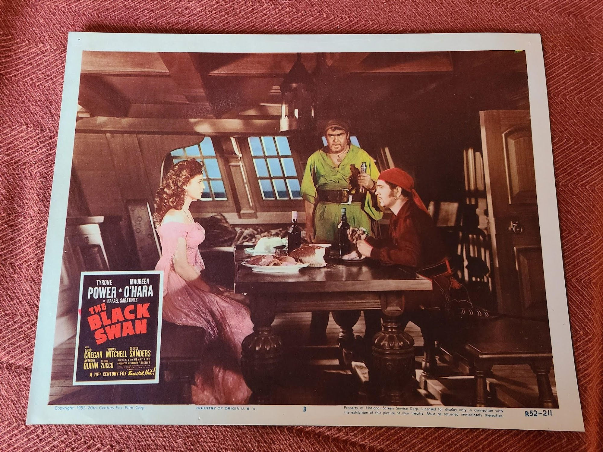 The Black Swan 1942 General Lobby Cards