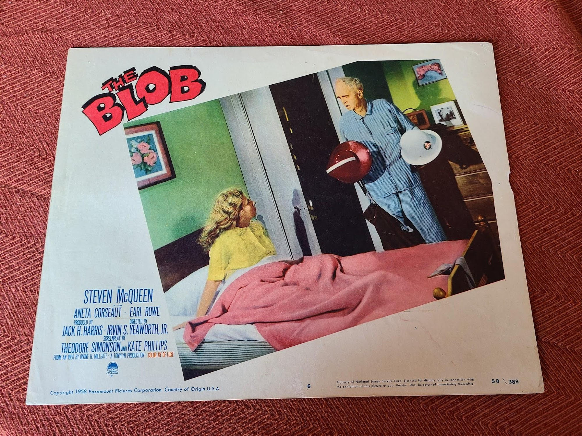 The Blob 1958 Scifi/Horror