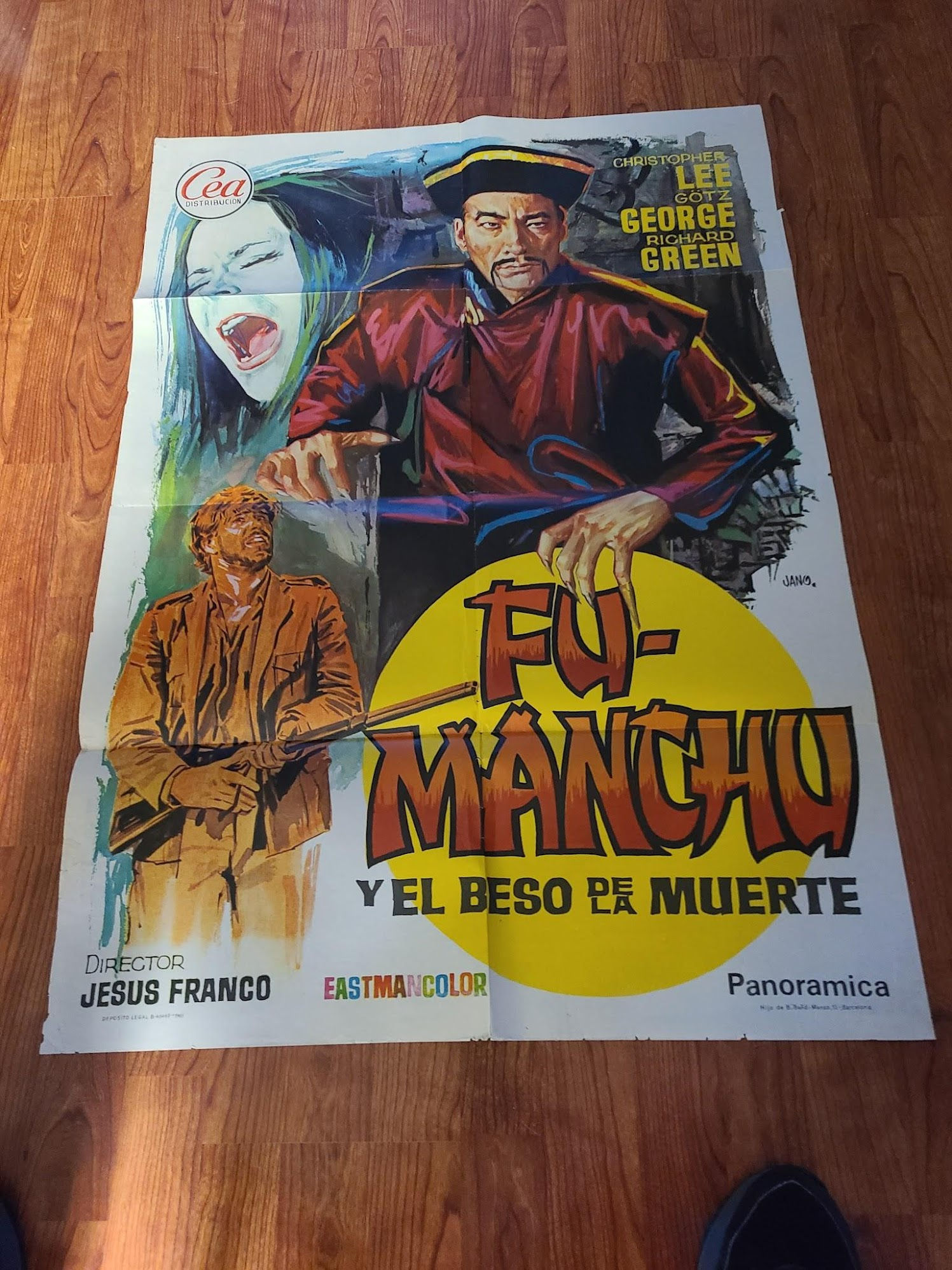 The Blood of Fu Manchu 1968 1 Sheets/US