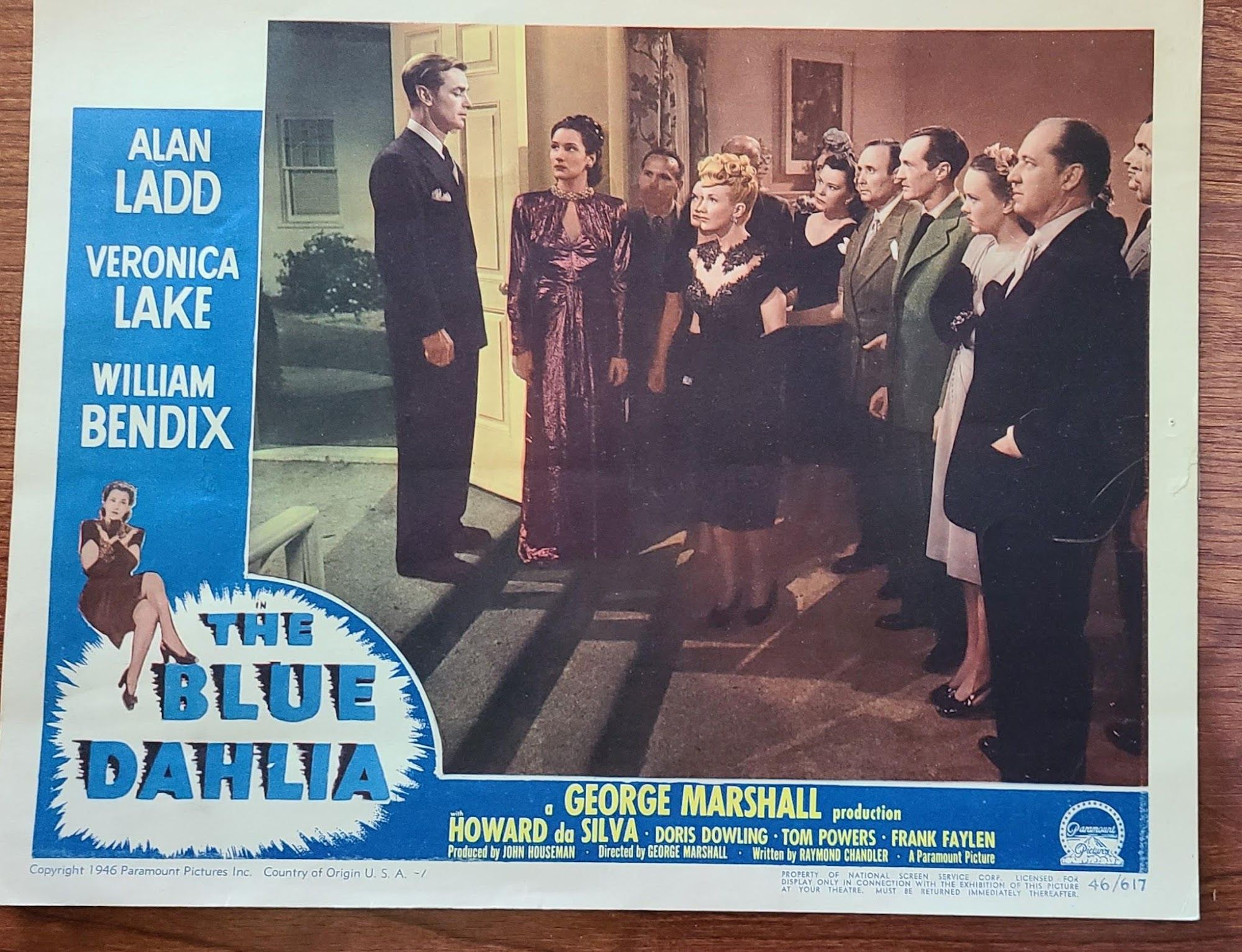 The Blue Dahila 1946 General Lobby Cards