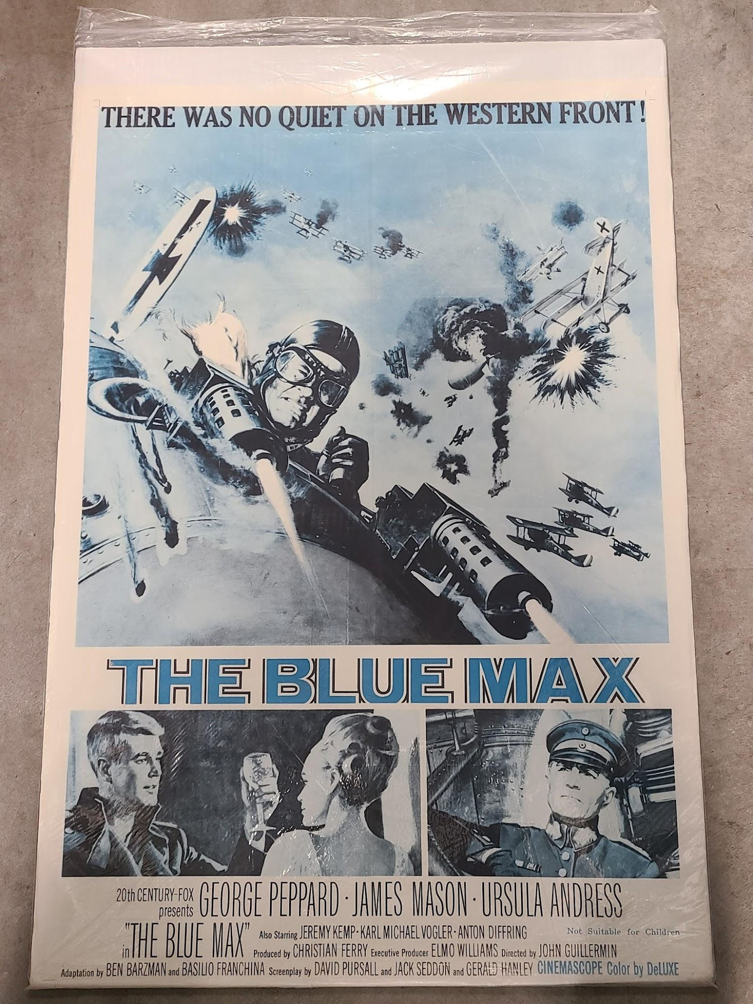 The Blue Max 1966 1 Sheets/US
