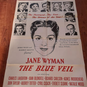 The Blue Veil 1951 1 Sheets/US