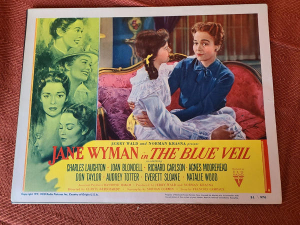 The Blue Veil 1951 General Lobby Cards