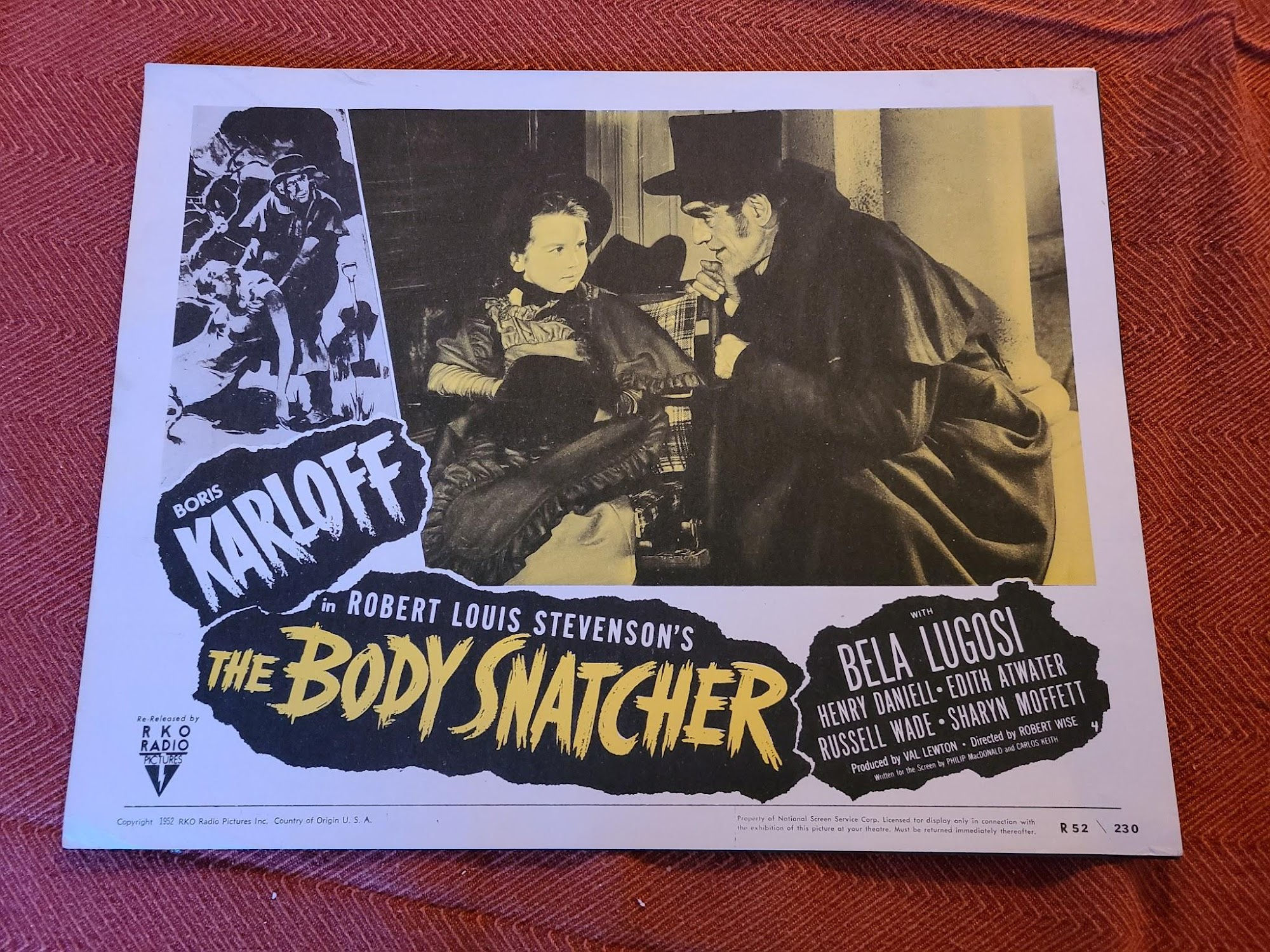 The Body Snatcher 1945 General Lobby Cards