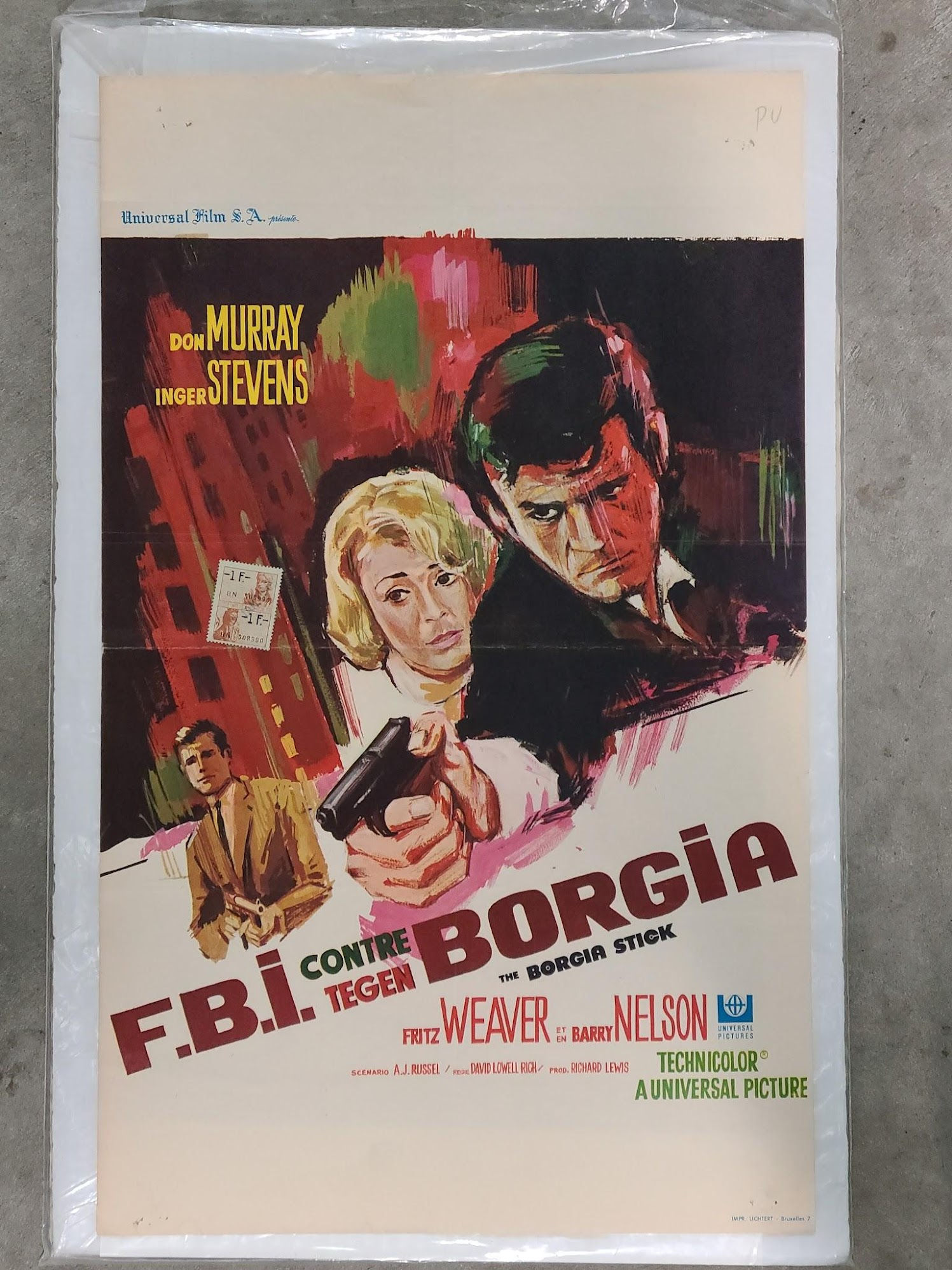 The Borgia Stick 1967 Belgium