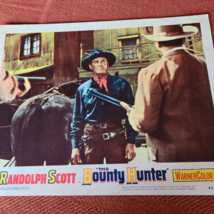 The Bounty Hunter 1954 Western Lobby Cards
