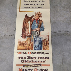 The Boy From Oklahoma 1954 Inserts