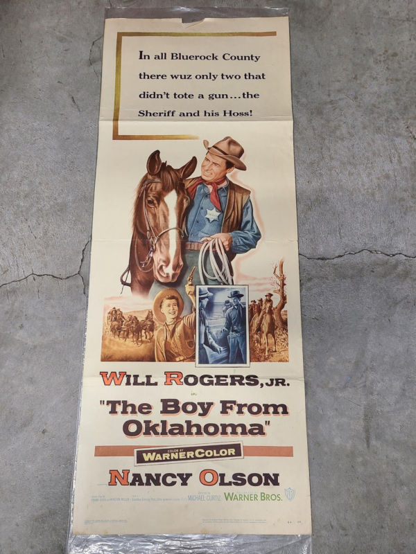 The Boy From Oklahoma 1954 Inserts