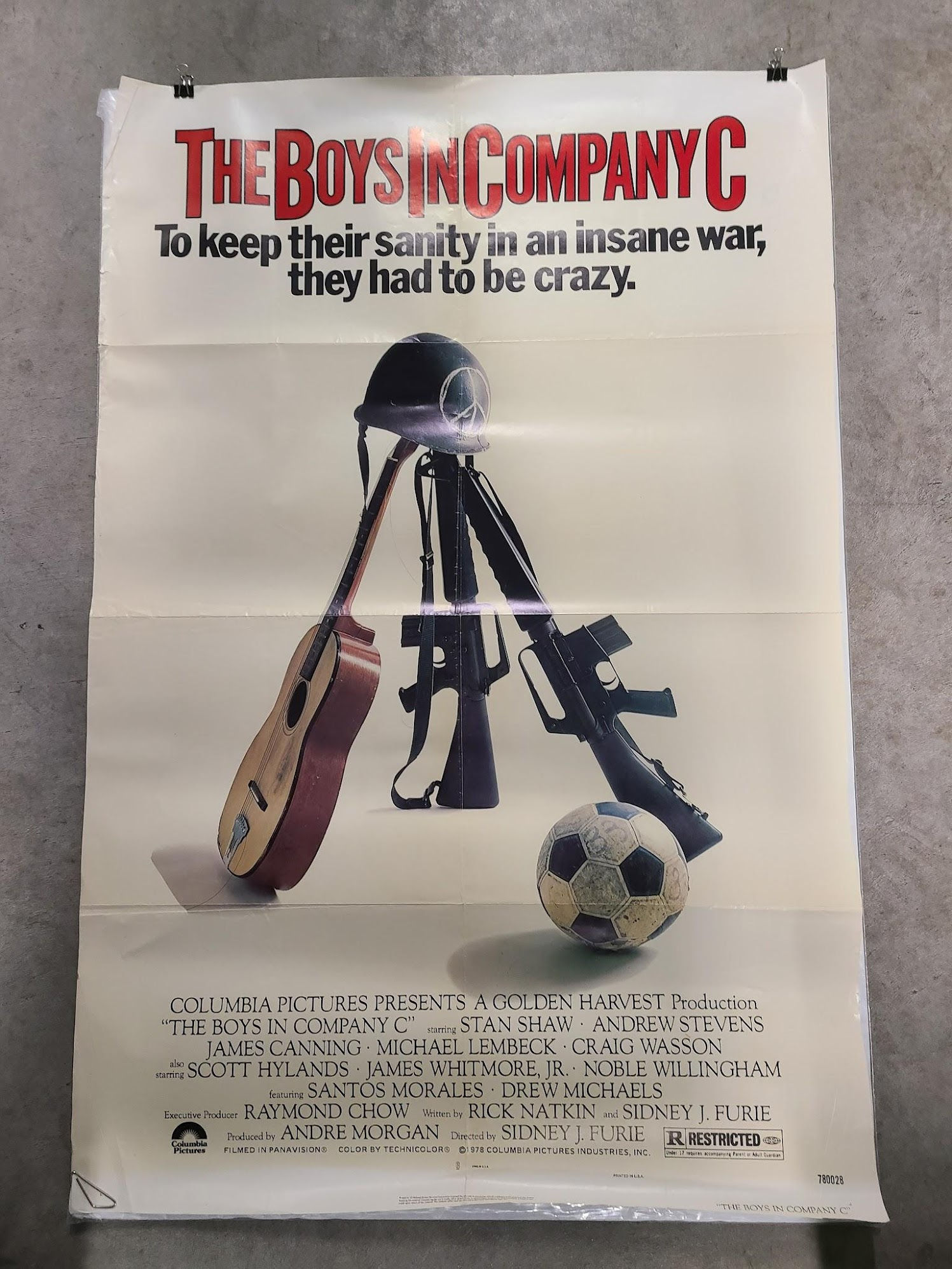 The Boys In Company C 1978 1 Sheets/US