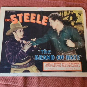 The Brand Of Hate 1934 Western Lobby Cards